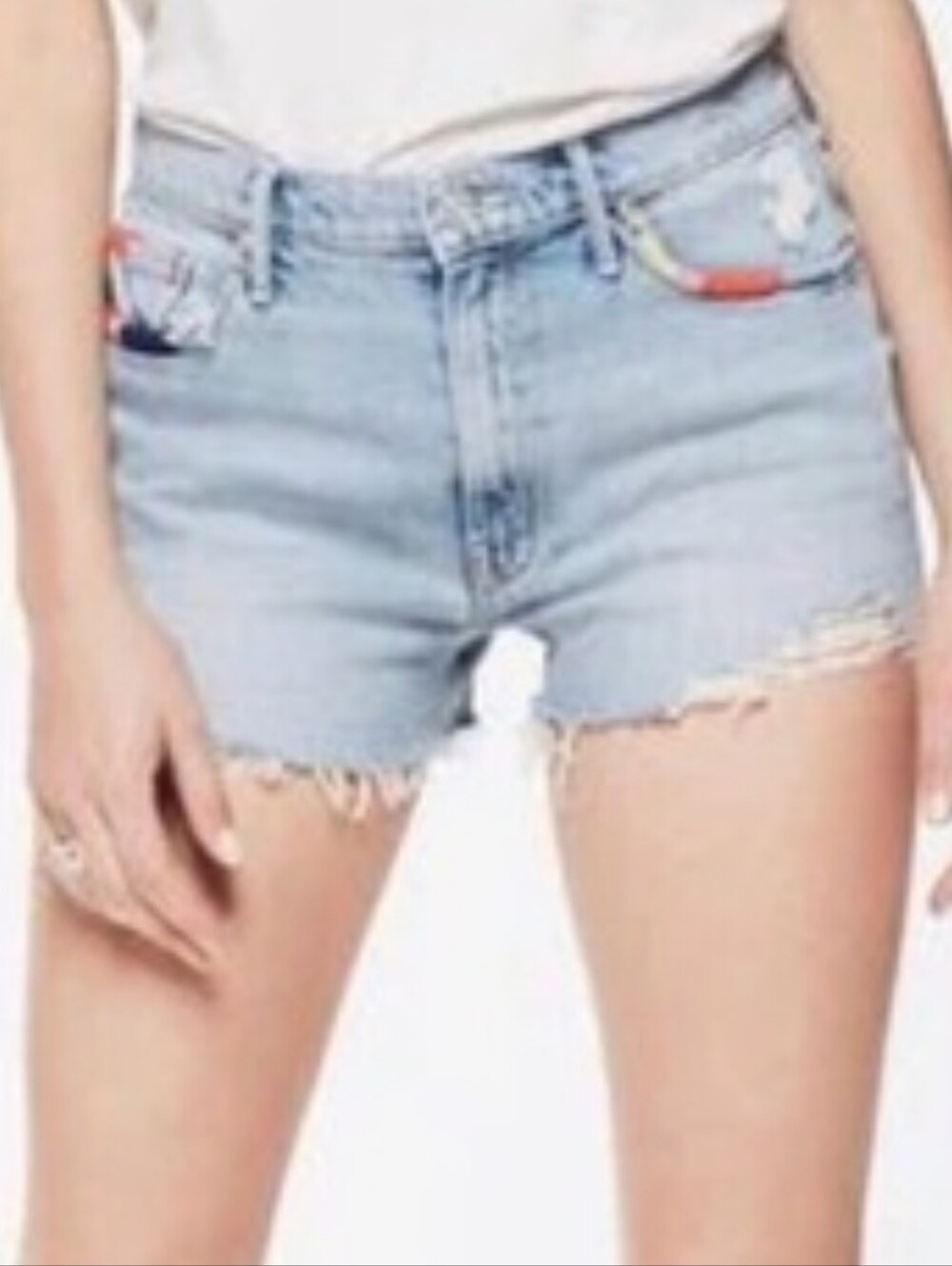 MOTHER Denim Easy Does It Short Size 25